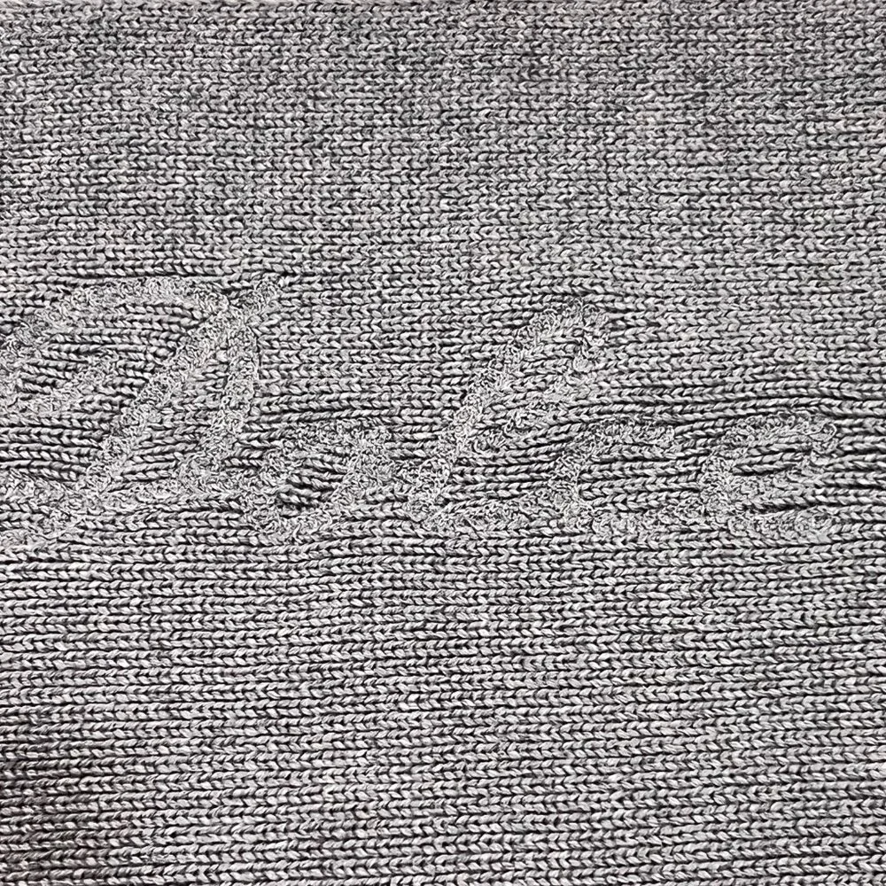 Dolce & Gabbana Gray Knit Scarf Unisex